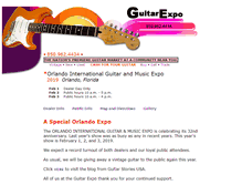 Tablet Screenshot of guitarexpo.net